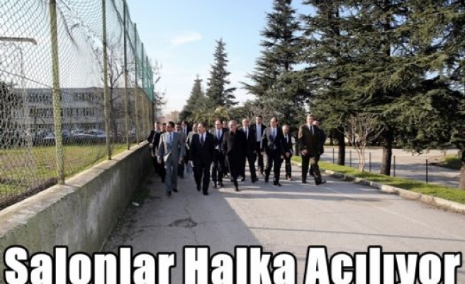 Salonlar Halka Açılıyor 