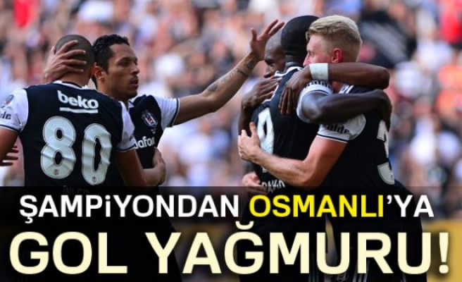 ŞAMPİYON'DAN OSMANLIYA GOL YAĞMURU!