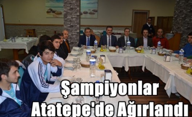 Şampiyonlar Atatepe'de Ağırlandı