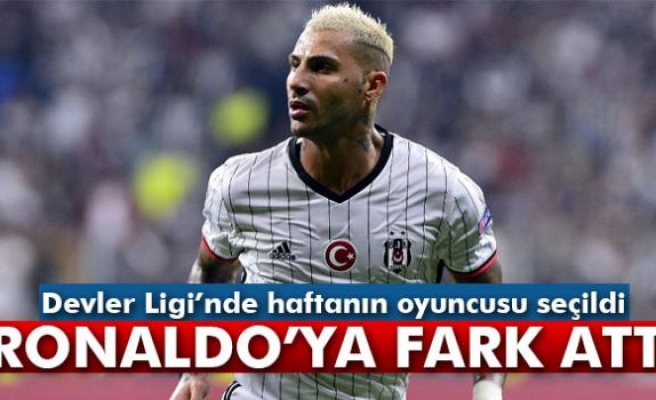 Şampiyonlar Ligi’nde haftanın oyuncusu Quaresma