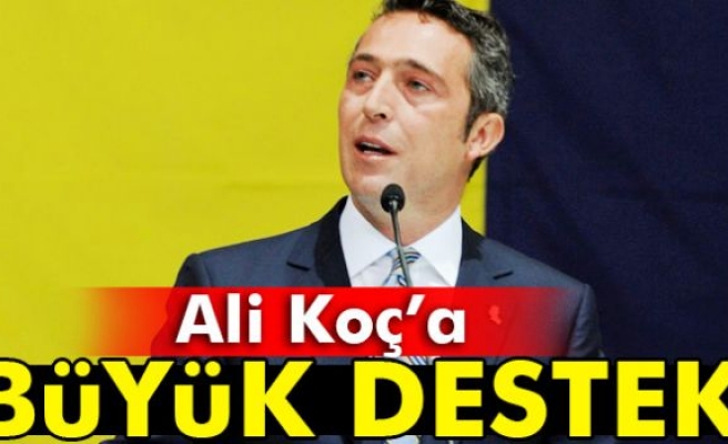 Saran’dan Ali Koç’a destek