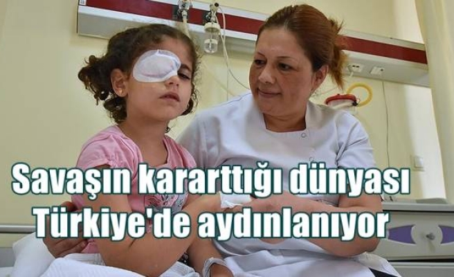 Savaşın kararttığı dünyası Türkiye'de aydınlanıyor