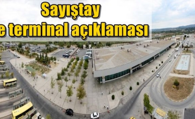  Sayıştay ve terminal açıklaması