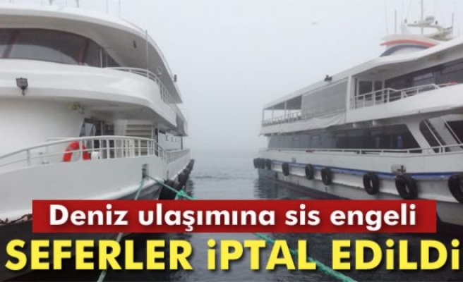 SEFERLER İPTAL EDİLDİ!