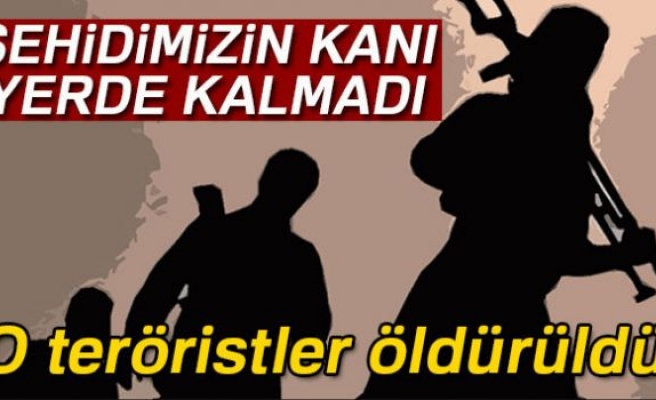 ŞEHİDİMİZİN KANI YERDE KALMADI!