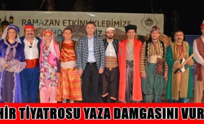 Şehir tiyatrosu yaza damgasını vurdu