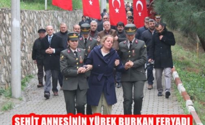 Şehit Annesinin Yürek Burkan Feryadı