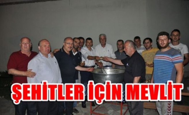 Şehitler için mevlit