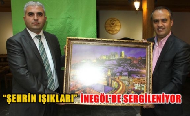 ''Şehrin ışıkları'' İnegöl'de sergileniyor