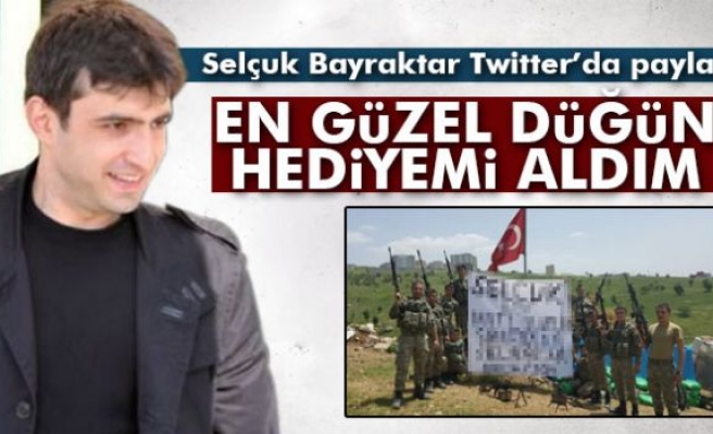 Selçuk Bayraktar: ‘En güzel hediyemi aldım’