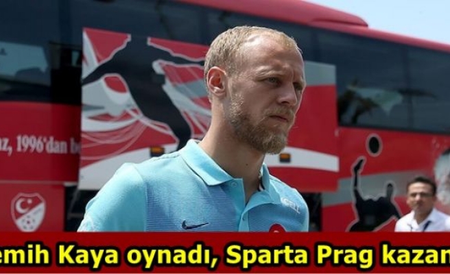 Semih Kaya oynadı, Sparta Prag kazandı