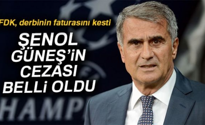 ŞENOL GÜNEŞ'İN CEZASI BELLİ OLDU!