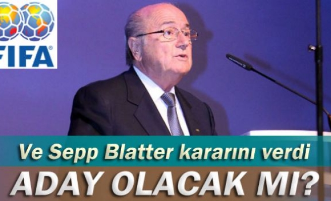 Sepp Blatter aday olacak mı?