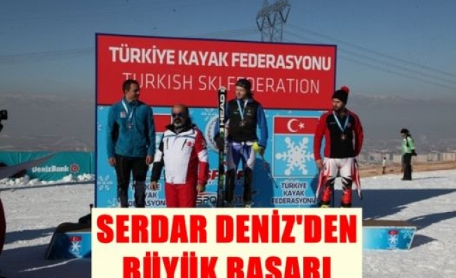 Serdar Deniz’den büyük başarı