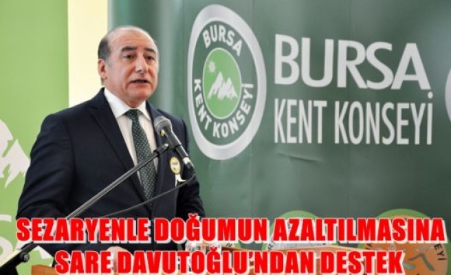 Sezaryenle Doğumun Azaltılmasına Sare Davutoğlu'ndan Destek