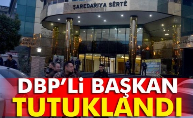 Siirt Belediye Başkanı Tuncer Bakırhan tutuklandı