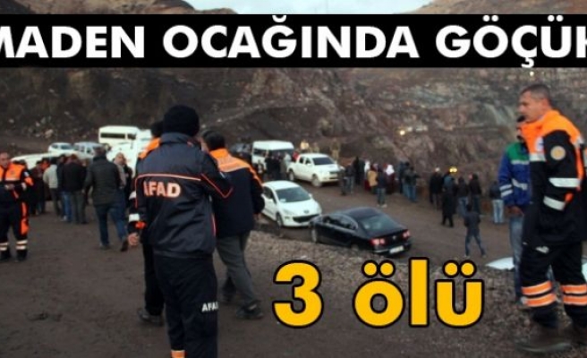 Siirt’te maden sahasında heyelan: 3 ölü