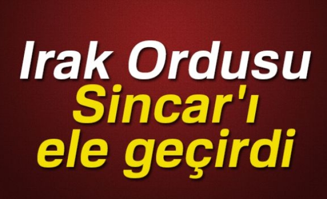 Sincar ele geçirildi!