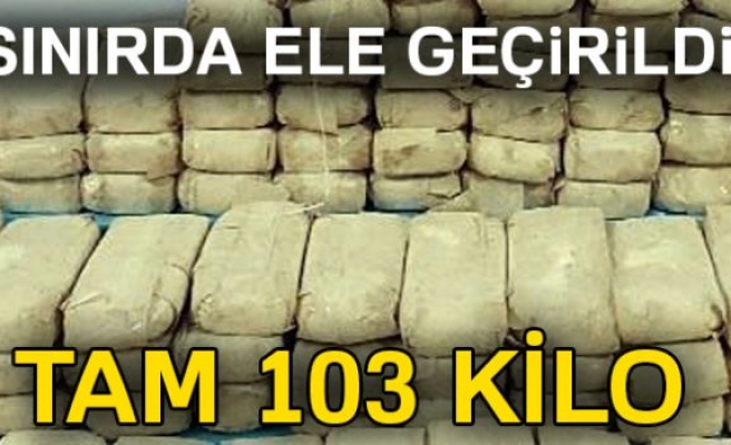 SINIRDA ELE GEÇİRİLDİ!