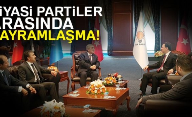 SİYASİ PARTİLER BAYRAMLAŞTI!