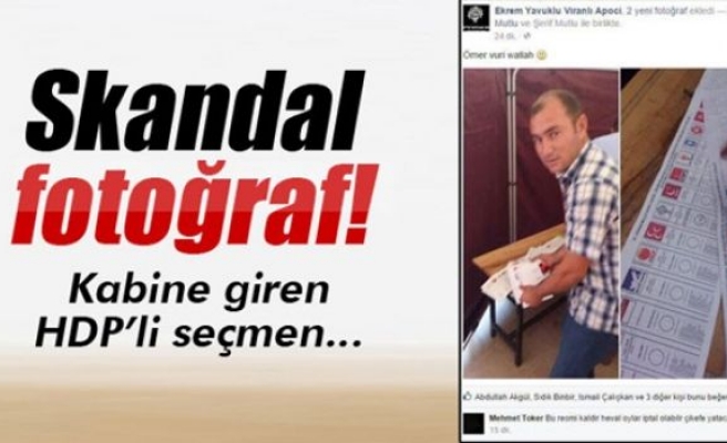 Skandal fotoğraf!