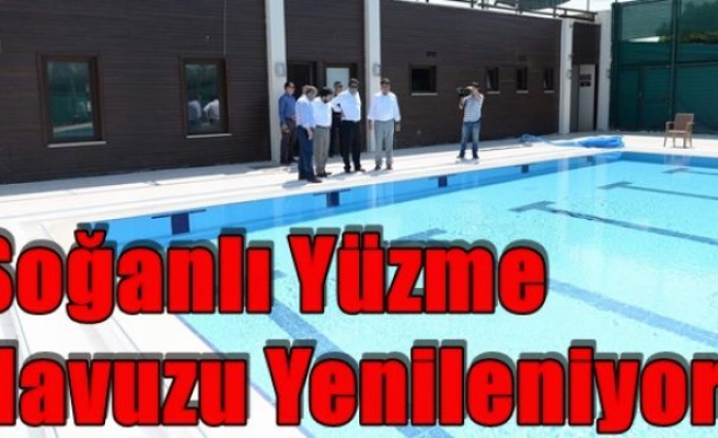 Soğanlı Yüzme Havuzu Yenileniyor