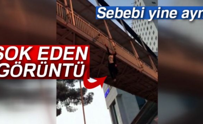 ŞOK EDEN GÖRÜNTÜ!