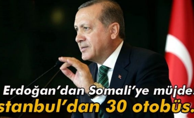 Somali’nin toplu taşıması Türkiye’den