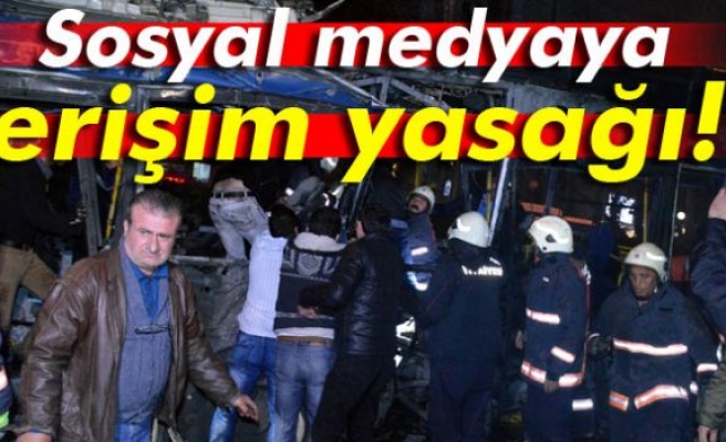 Sosyal medyaya erişim yasağı!