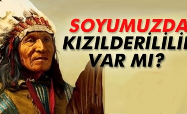 Soyumuzda Kızılderililik var mı?