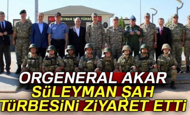 SÜLEYMAN ŞAH TÜRBESİNİ ZİYARET ETTİ!