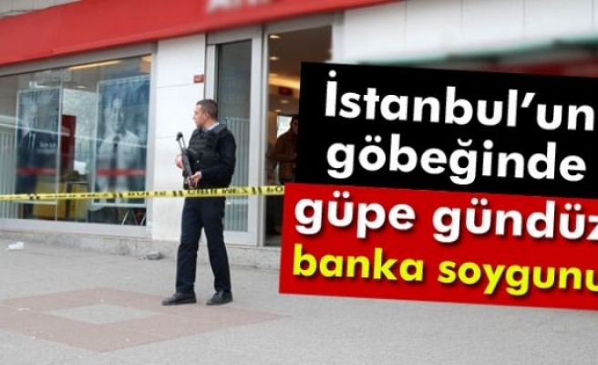 Sultangazi'de banka soygunu