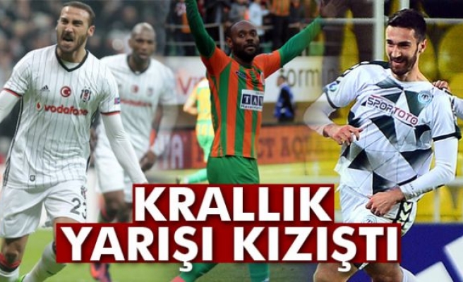 Süper Lig'de Krallık Yarışı Kızıştı