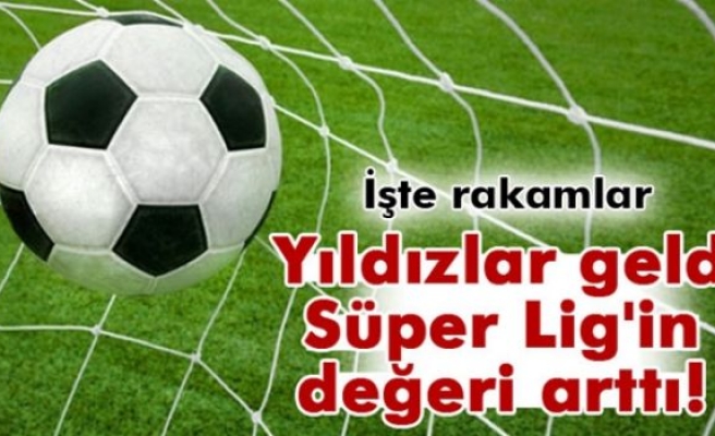 Süper Lig'in değeri...