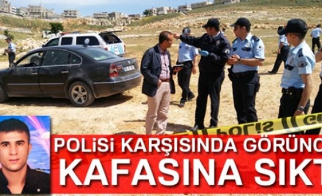 Şüpheli Şahıs Kafasına Ateş Etti 