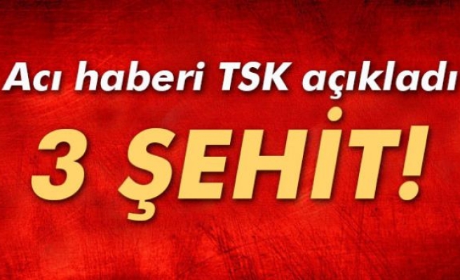 Sur’dan acı haber: 3 şehit