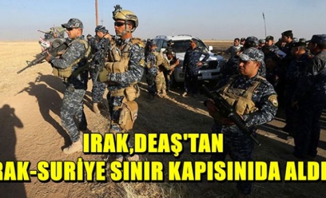 Suriye-Irak Sınır kapısını da aldı