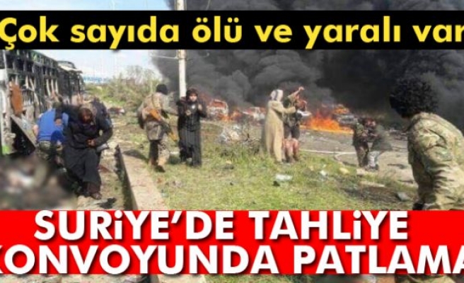 Suriye’de Tahliye Konvoyunda Patlama: 16 Ölü