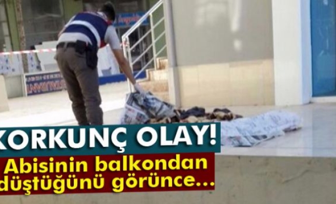 Suriyeli 2 kardeş, balkondan düşerek öldü