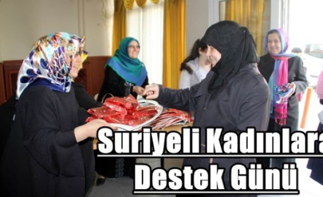 Suriyeli Kadınlara Destek Günü