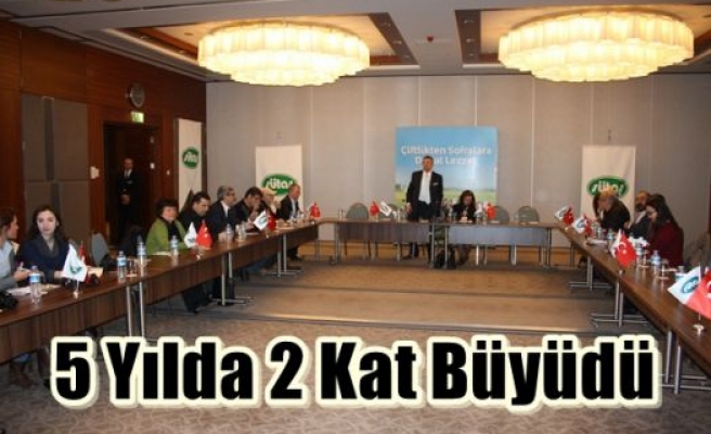 Sütaş 5 Yılda 2 Kat Büyüdü