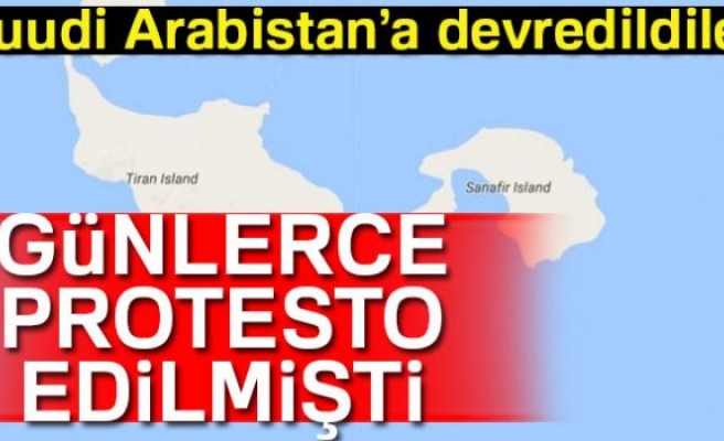 SUUDİ ARABİSTAN'A DEVREDİLDİLER!