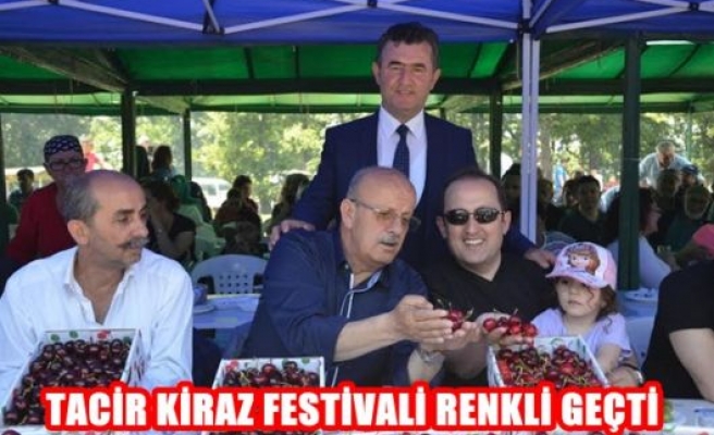 Tacir Kiraz Festivali Renkli Geçti