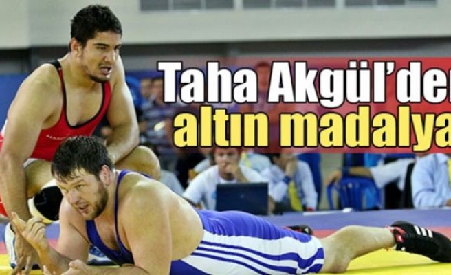 Taha Akgül'den altın madalya