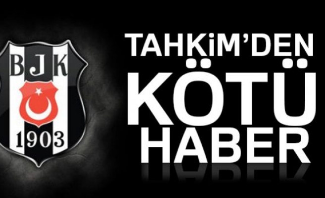 Tahkim'den Beşiktaş'a ret!