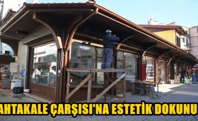 Tahtakale Çarşısı’na Estetik Dokunuş