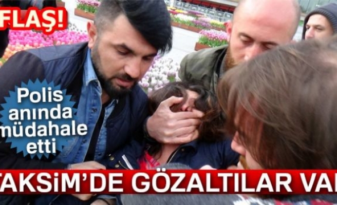 Taksim'de Gözaltılar Var!