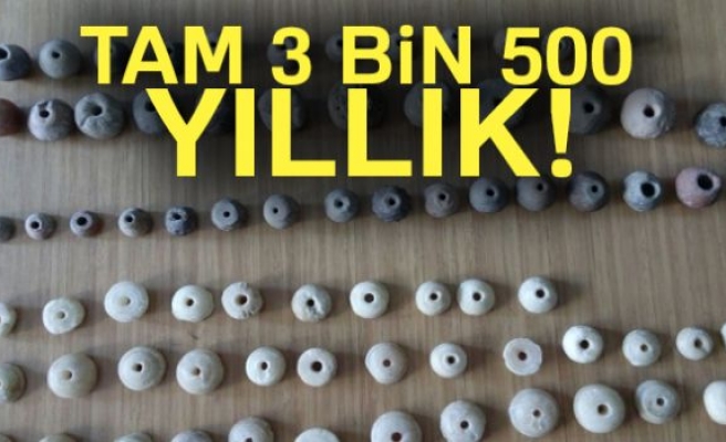 Tam 3 bin 500 yıllık!