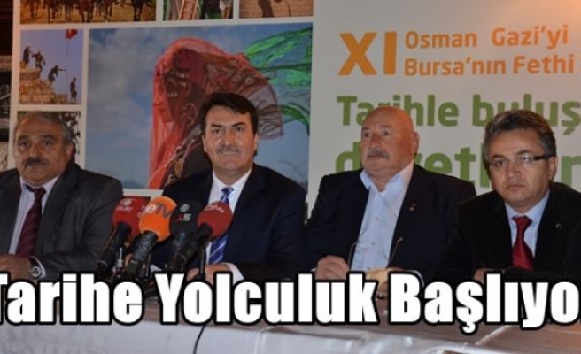 Tarihe Yolculuk Başlıyor