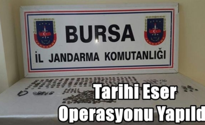 Tarihi Eser Operasyonu Yapıldı